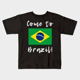 Come To Brazil - Music Fan Meme Kids T-Shirt